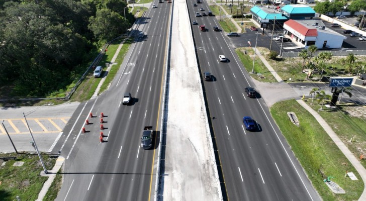 New Traffic Pattern: US 19 from SR 580 to Tampa Road